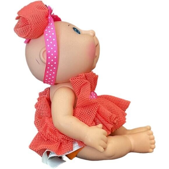 Cabbage Patch Kids Scrubby Time Tiny Newborn Doll 9" - Picture 5 of 5